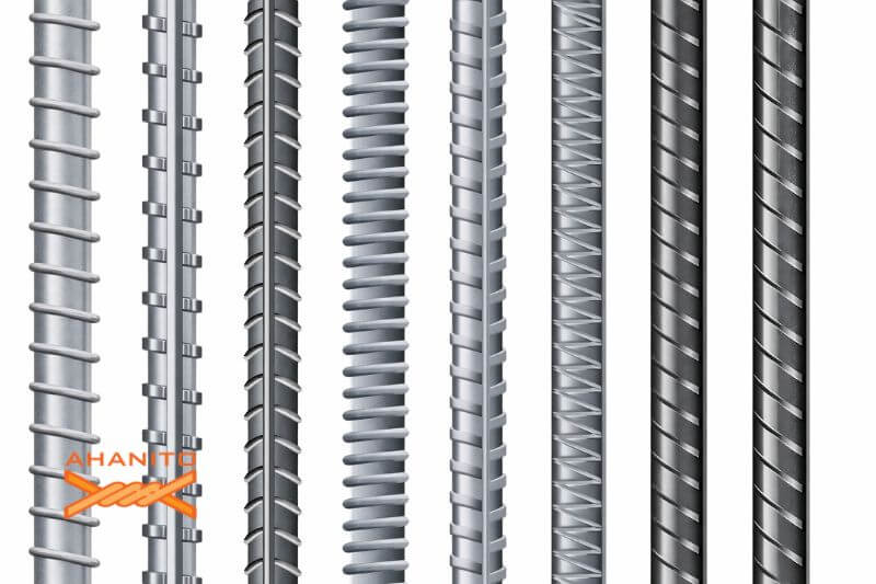 مقایسه انواع میلگردهای A1،A2،A3و A4 مقایسه انواع میلگردهای A1،A2،A3و A4